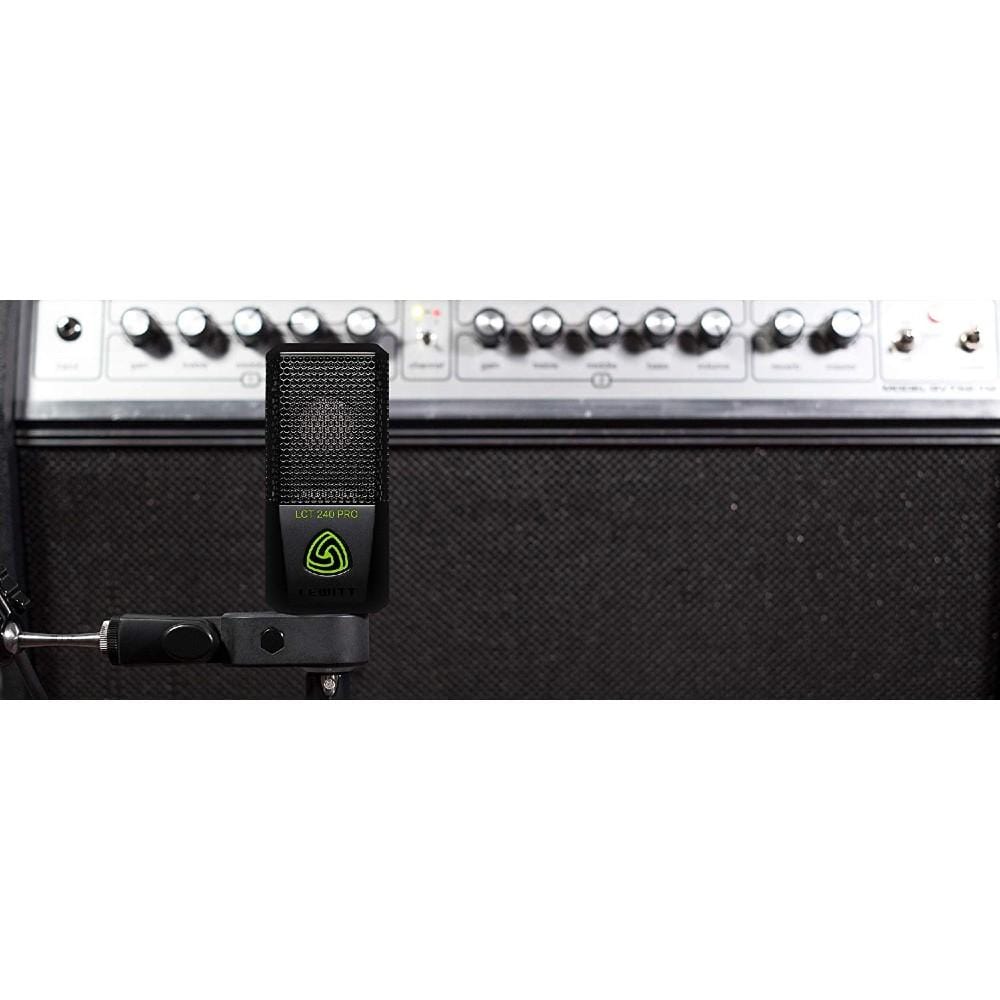 lewitt condenser microphones lewitt lct-240 pro value pack cardioid condenser microphone with shockmount    
