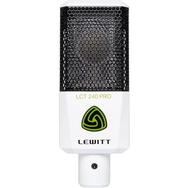 lewitt condenser microphones lewitt lct-240 pro value pack cardioid condenser microphone with shockmount    #color_white