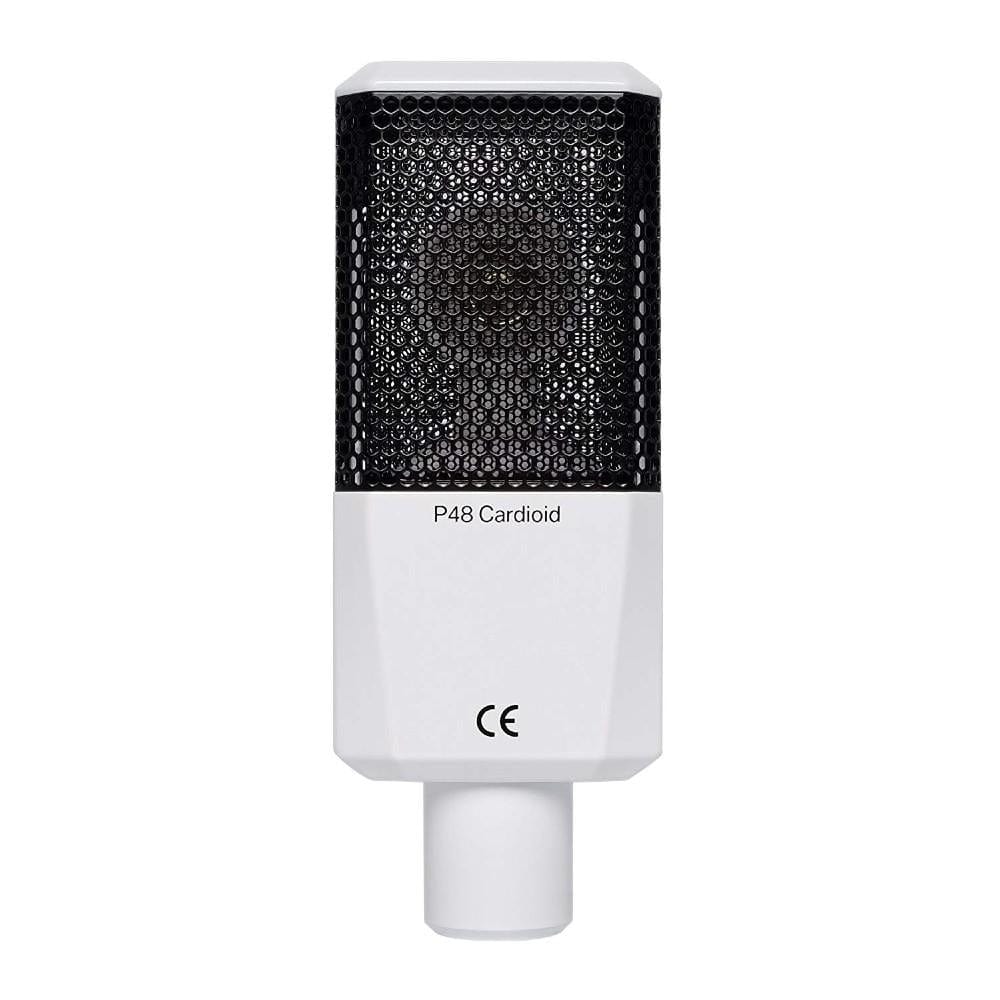 lewitt condenser microphones lewitt lct-240 pro value pack cardioid condenser microphone with shockmount    #color_white