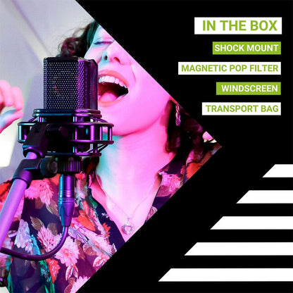 lewitt condenser microphones lewitt lct 441 flex large-diaphragm condenser microphone