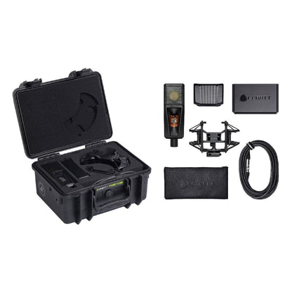 lewitt condenser microphones lewitt pure tube studio microphone set with timeless premium sound