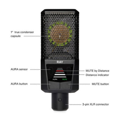lewitt condenser microphones lewitt ray large diphragm condenser microphones