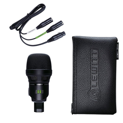 lewitt condenser microphones lewitt reference class dual element bass drum microphone (dtp-640-rex)