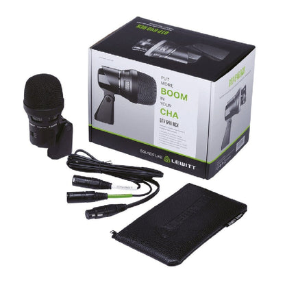lewitt condenser microphones lewitt reference class dual element bass drum microphone (dtp-640-rex)