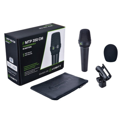 lewitt dynamic microphones lewitt mtp 350 cm handheld condenser vocal microphone 