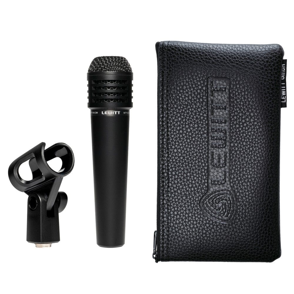 lewitt dynamic microphones lewitt premium dynamic instrument microphone (mtp-440-dm)
