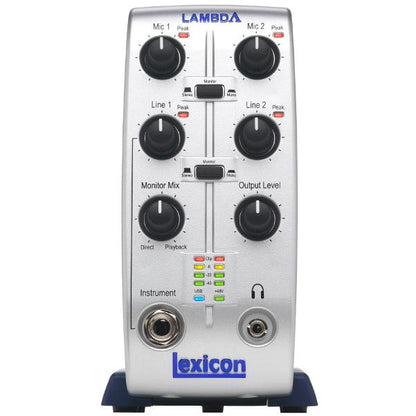 lexicon audio interfaces lexicon lambda 4x2x2 desktop recording studio audio interface