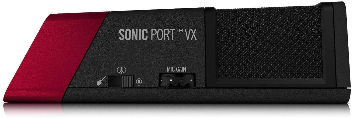 Line 6 Audio Interfaces Line 6 Sonic Port VX Guitar Recording With Mic