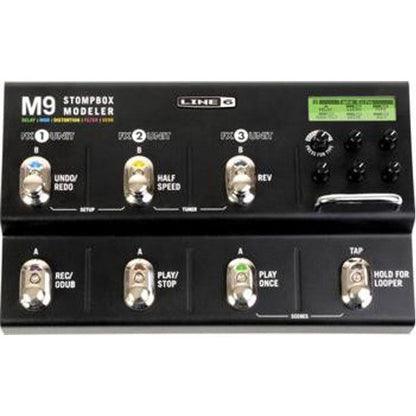 Line 6 M9 Stompbox Modeler Guitar Multi-Effects Pedal – BAJAAO.COM Line 6 M9 Stompbox Modeler Guitar Multi-Effects Pedal – BAJAAO.COM
