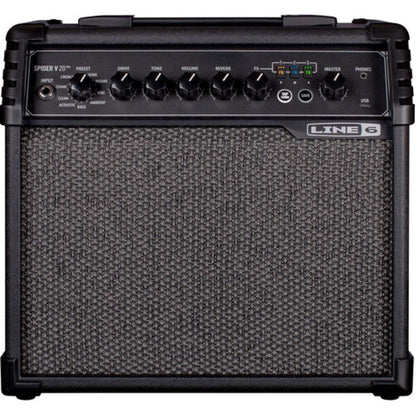 Line 6 Guitar Combo Amplifiers Line 6 Spider V 20 MkII 8" Modeling Combo Guitar Amplifier
