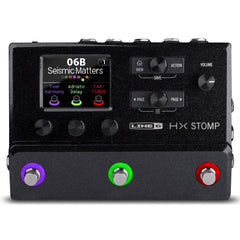 Line 6 Guitar Processors Black Line 6 HX Stomp Compact Professional Guitar Processor