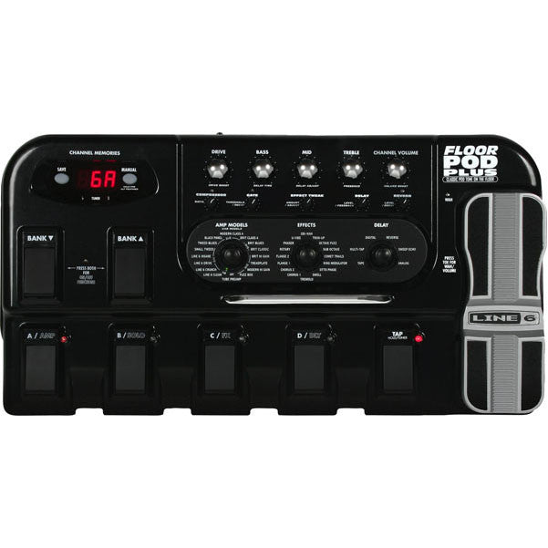 Line 6 Guitar Processors Line 6 Floor POD Plus Guitar Multi Effects Pedal