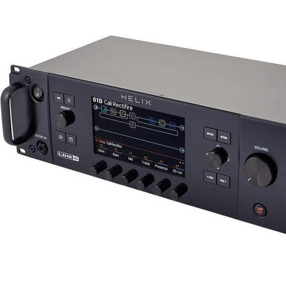 line 6 guitar processors line 6 helix rack flagship guitar processor