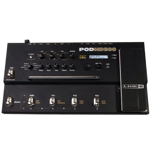 Line 6 Guitar Processors Line 6 POD HD300 Guitar Multi Effects Processor