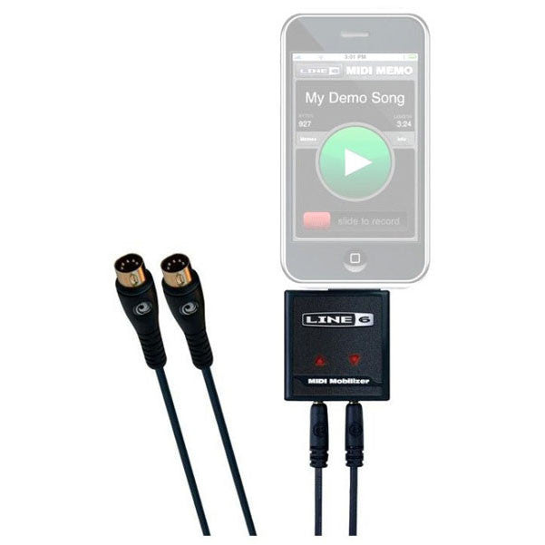 line 6 midi interfaces line 6 midi mobilizer portable midi interface