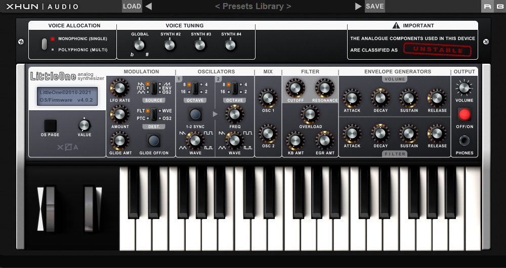 Xhun LittleOne Synthesizer