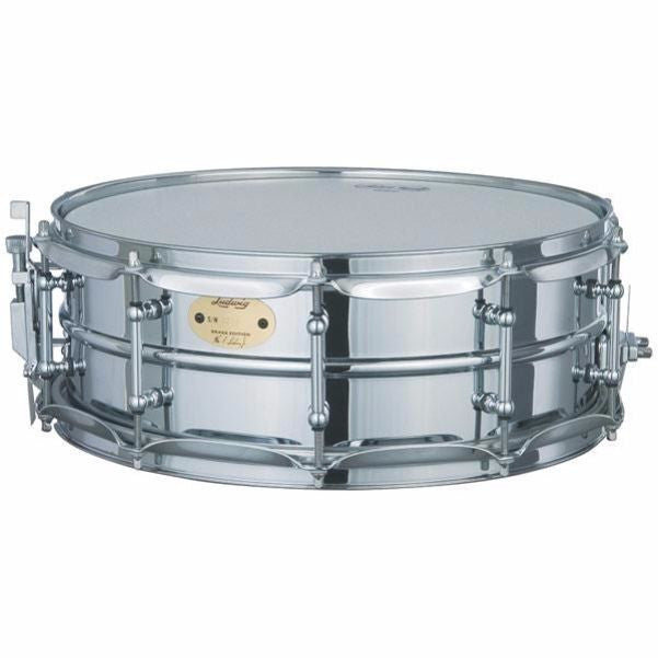 ludwig snares lb400bt 5inchx14inch brass shell snare drum