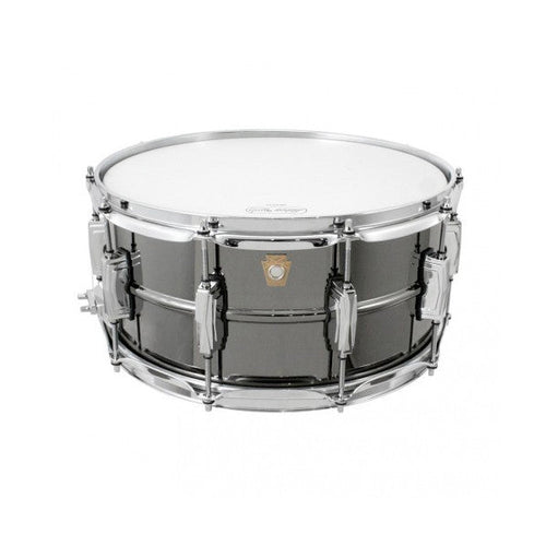Ludwig Black Beauty Brass Shell Snare Drum LB417 6.5inchx14inch