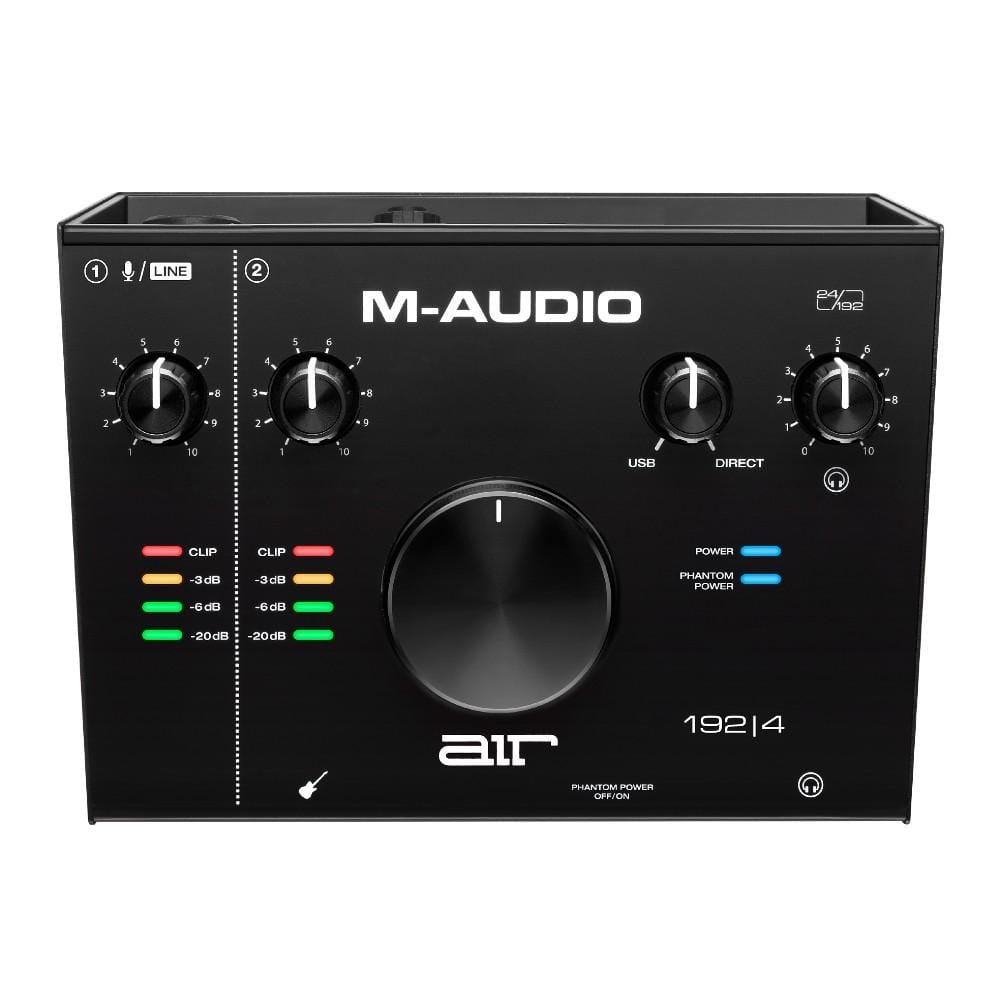m-audio audio interfaces m-audio air 192|4 2-in/2-out 24/192 usb audio interface
