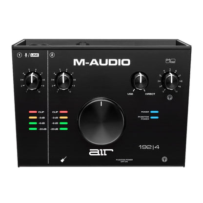 m-audio audio interfaces m-audio air 192|4 2-in/2-out 24/192 usb audio interface