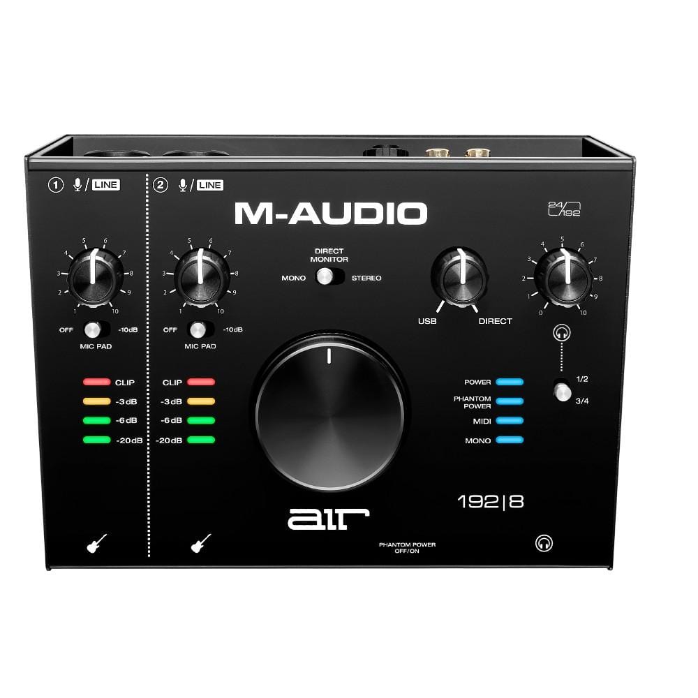 m-audio audio interfaces m audio air 192 8 midi interface