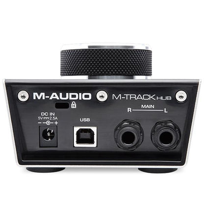M-Audio Audio Interfaces M-Audio M-Track Hub USB Audio Interface with Built-In 3-Port Hub