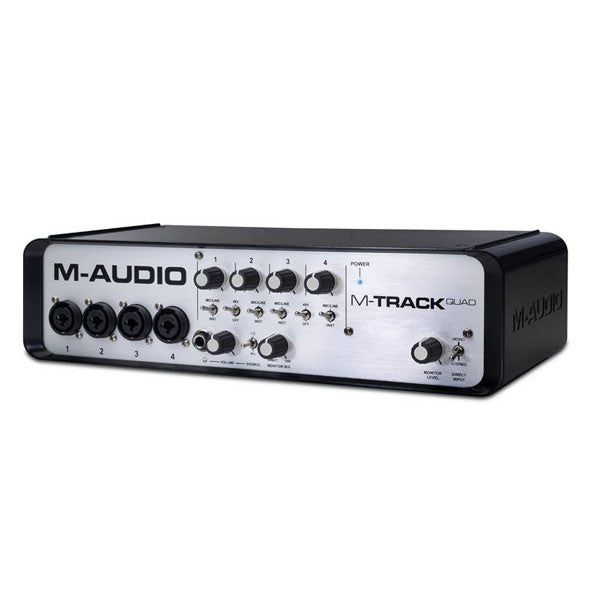 M-Audio Audio Interfaces M-Audio M-TRACK QUAD Audio Interface