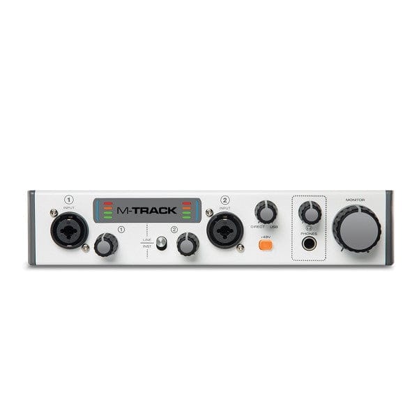 M-Audio Audio Interfaces M-Track mkII M-Audio M-Track Plus II Two-Channel USB 2.0 Audio Interface