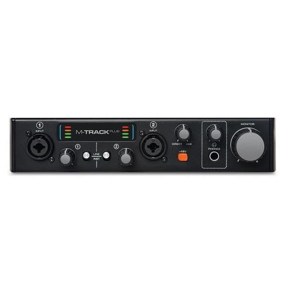 M-Audio Audio Interfaces M-Track Plus - MKII M-Audio M-Track Plus II Two-Channel USB 2.0 Audio Interface
