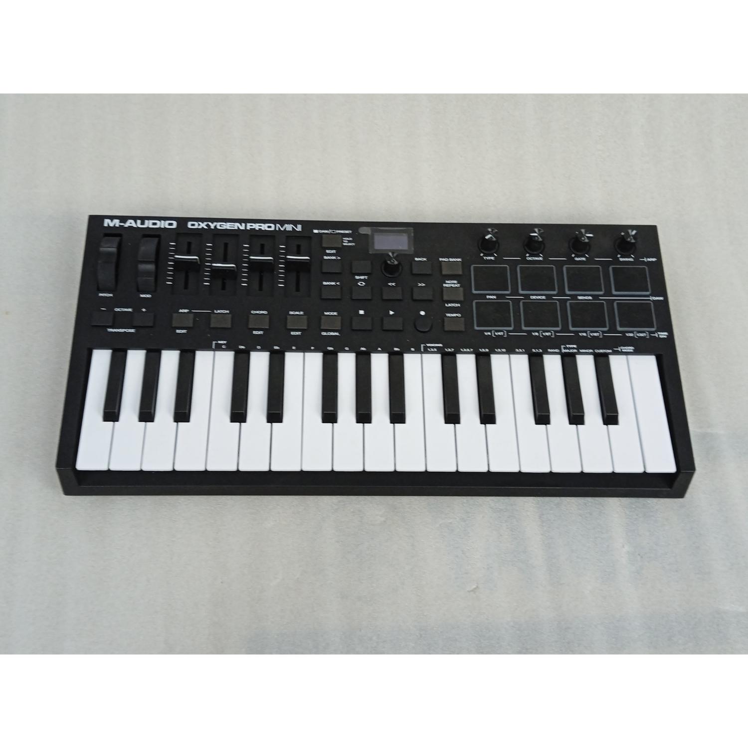 M-Audio Midi Keyboards 2.02501E+11 M-Audio Oxygen Pro USB Powered MIDI Controller With Smart Controls & Auto Mapping - Open Box B Stock