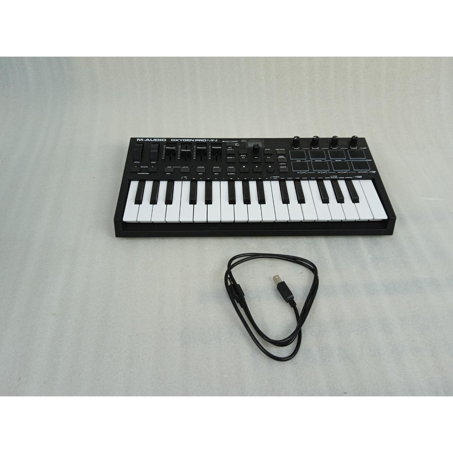 M-Audio Midi Keyboards 2.02501E+11 M-Audio Oxygen Pro USB Powered MIDI Controller With Smart Controls & Auto Mapping - Open Box B Stock