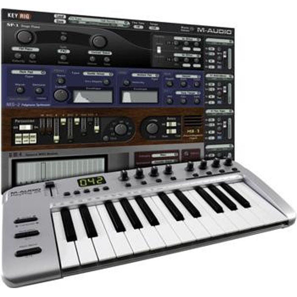 m-audio midi keyboards m-audio keyrig 25 midi controller