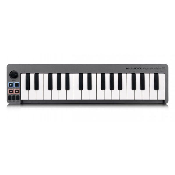 m-audio midi keyboards m-audio keystation mini 32-key ultra-portable midi keyboard controller