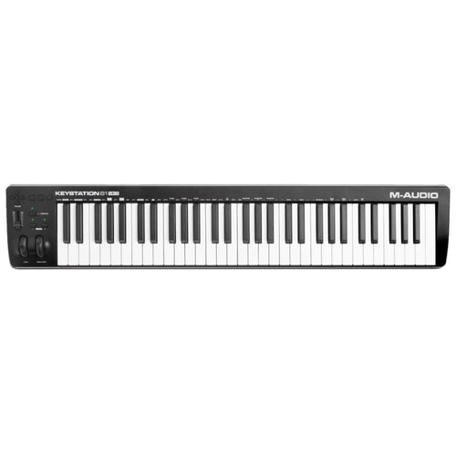 m-audio midi keyboards m-audio keystation mk3 61-key midi keyboard controller