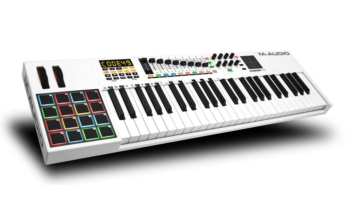 M-Audio Midi Keyboards White M-Audio Code 49 Midi Controller - ( Discontinued )