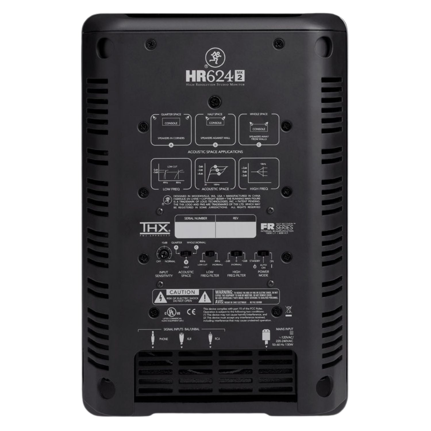 Mackie Active PA Speakers Mackie HR624mk2 6" 2 Way Active Studio Monitor