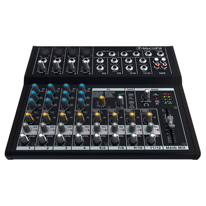 Mackie Analog Mixers Mackie Mix12FX 12-Channel Compact Mixer with FX 230V EU