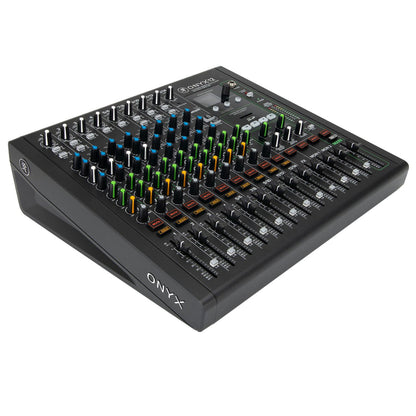 Mackie Analog Mixers Mackie ONYX12 12-Channel Premium Analog USB Mixer