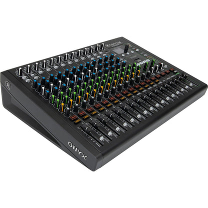 Mackie Analog Mixers Mackie ONYX16 16-Channel Premium Analog USB Mixer