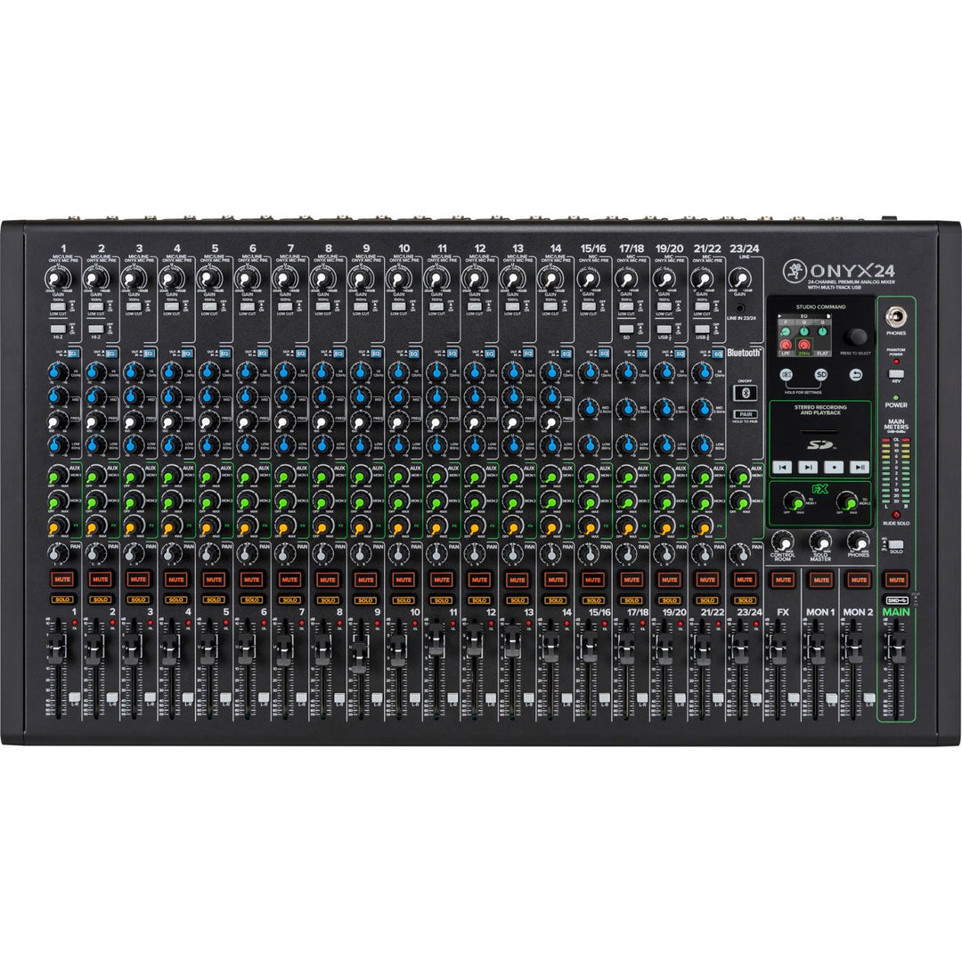 Mackie Analog Mixers Mackie ONYX24 24-Channel Premium Analog USB Mixer