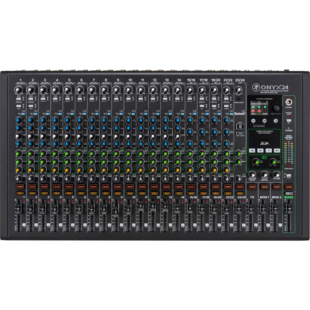Mackie Analog Mixers Mackie ONYX24 24-Channel Premium Analog USB Mixer