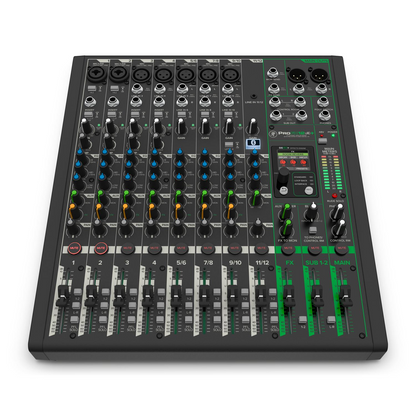 Mackie Analog Mixers Mackie PROFX 12V3+ 12-Channel Analog Mixer with Enhanced FX USB Recording Modes and Bluetooth