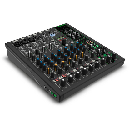 Mackie Analog Mixers Mackie PROFX10V3+ 10-Channel Analog Mixer with Enhanced FX USB Recording Modes and Bluetooth