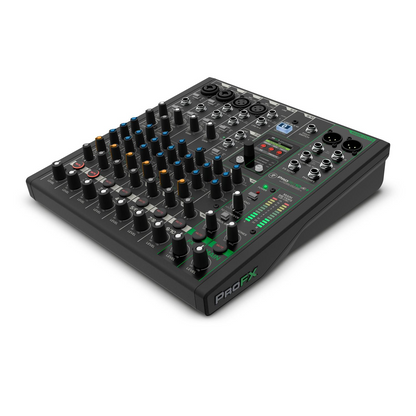 Mackie Analog Mixers Mackie PROFX10V3+ 10-Channel Analog Mixer with Enhanced FX USB Recording Modes and Bluetooth