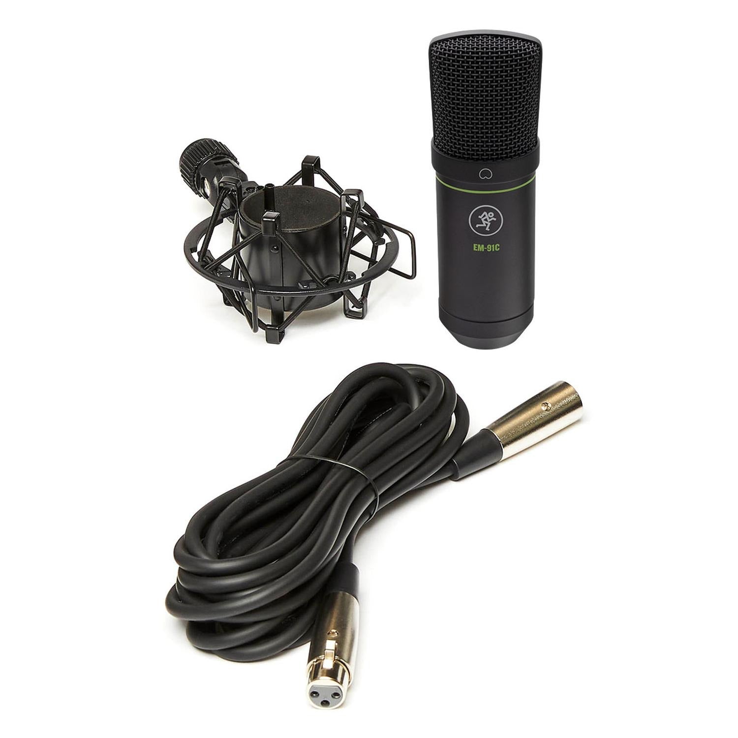 Mackie Condenser Microphones Black Mackie EM-91C Large Diaphragm Condenser Microphone 