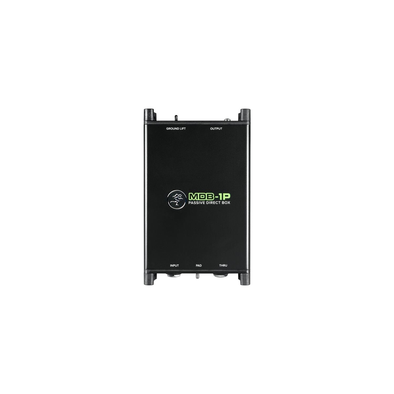 Mackie D I Boxes Mackie MDB 1P Passive Mono DI Box