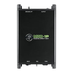 Mackie D I Boxes Mackie MDB 1P Passive Mono DI Box