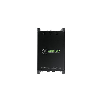 Mackie D I Boxes Mackie MDB 2P Passive Stereo DI Box