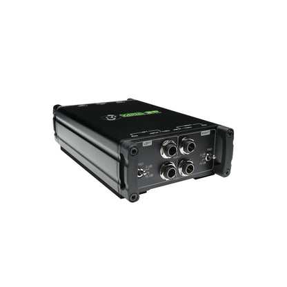 Mackie D I Boxes Mackie MDB 2P Passive Stereo DI Box