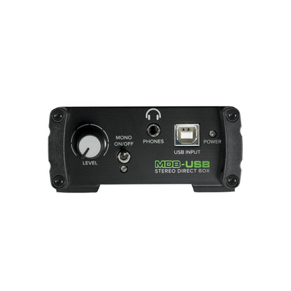 Mackie D I Boxes Mackie MDB USB Active Stereo DI Box with USB and Control